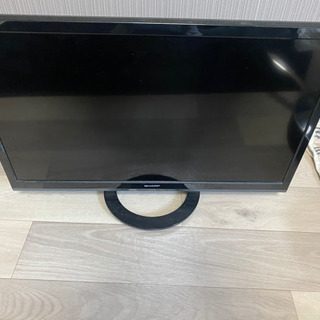 SHARP AQUOS 24インチ液晶テレビ　リモコン付き