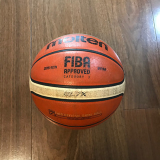バスケットボール7号公式球　2015-2019モデル