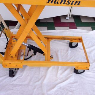 ■3028■nansin ナンシン リフトテーブル BS15 150kg ハンドリフター 油圧