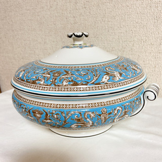 ウェッジウッド  フロレンティーン ターコイズ  ベジタブルディッシュ