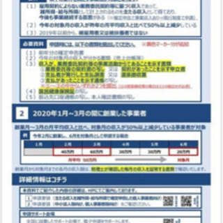 2020年開業持続化給付金助けて税理士さん！