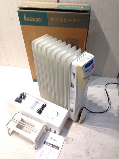 ★2509★Kaz 日本ゼネラル　オイルヒーター　KCV1210　2017年製　エナジースマート　暖房器具 ☆2509☆Kaz 日本ゼネラル オイルヒーター KCV1210 2017年製 エナジー