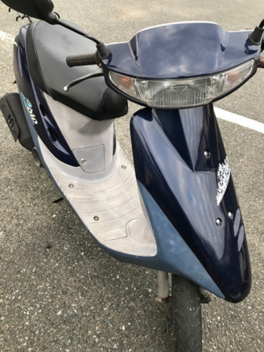 売約済み　ホンダ　スーパーディオ　紺色　普通に乗れる　AF27 軽メンテ済み　福岡市