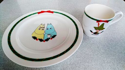 ムーミンのXmas食器セット【非売品】 - 食器