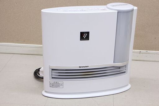 シャープ プラズマクラスター搭載 加湿セラミックファンヒーター ホワイト HX-G120-W(E1439yxY)
