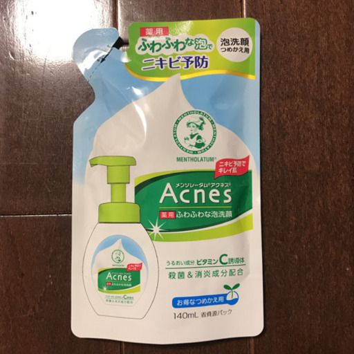 未開封メンソレータムアクネス泡洗顔詰め替え用 ジモティこうとう 門前仲町のボディケアの中古あげます 譲ります ジモティーで不用品の処分