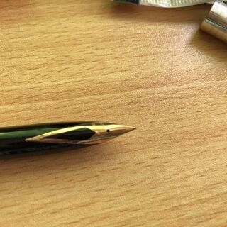 貴重！ＳＨＥＡＦＦＥＲ/シェーファー！インペリアル デラックス 万年筆！14金張り網目模様！元箱付 未使用品