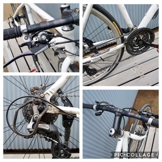 ⭐️格安⭐️🔴首都圏無料配送🔴クロスバイクASAHI prec.disc 460mm（160～180cm）