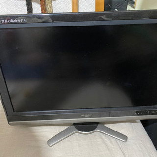 SHARP AQUOS 30型テレビ　2009