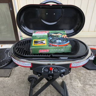 コールマン　ロードトリップグリル　秋冬キャン　BBQに