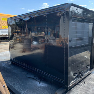 No. 422 ✨人気✨アルミバン 2ｔ車 保冷 アルミ箱 バイク倉庫 トラックコンテナ コメ保管庫 物置 DIY No. 422 ✨人気✨アルミバン 2t車 保冷 アルミ箱 バイク倉庫 トラック