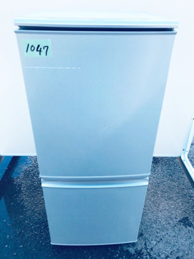 1047番 シャープ✨ノンフロン冷凍冷蔵庫✨SJ-14T-S‼️
