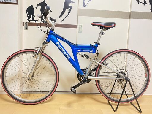 ☆引渡し決定☆Panasonic マウンテンバイク 整備済み Wサスペンション