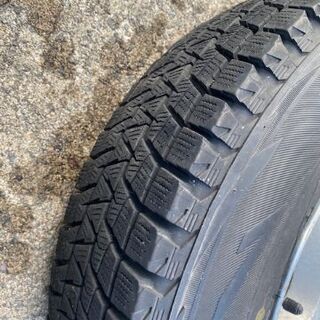 ジムニー用　中古ブリヂストン　スタッドレスタイヤ・アルミホイールセット１台分　早い者勝ち