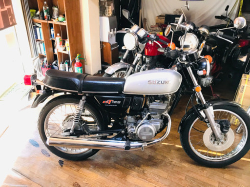 実働 Suzuki  GT125 エンジン 旧車