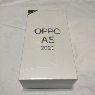 【ネット決済・配送可】！新品！OPPO A5 2020
