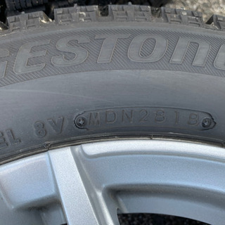 スタッドレスタイヤ　155/65R14 2018年製