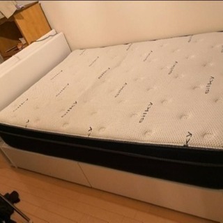 ダブルベット 硬めマットレス☆美品 