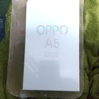 完全未開封品OPPO A5 2020楽天64GB余裕の大容量バッテリー