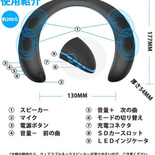 マイク ネック スピーカー