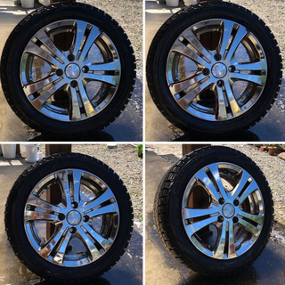 タイヤ◆PIRELLI (ピレリ) ICE ASIMMETRICO 165/55R14◆アイスアシンメトリコ！ブリヂストン アルミホイール 4本！ BEO NT10 14インチ 5J タイヤ◇PIRELLI (ピレリ) ICE ASIMMETRICO 165/55R14◇アイス