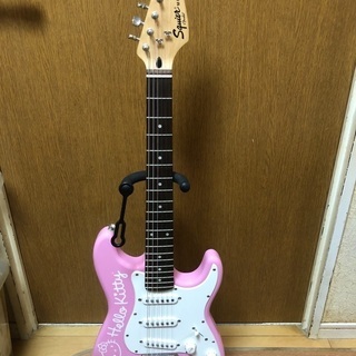 即納お得】 Fender - 値下げ!! フェンダー ハローキティ ギター Squier