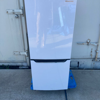 高年式(20年) ハイセンス HR-D15C 150L 冷凍•冷蔵庫 裏側凹みあり 動作 