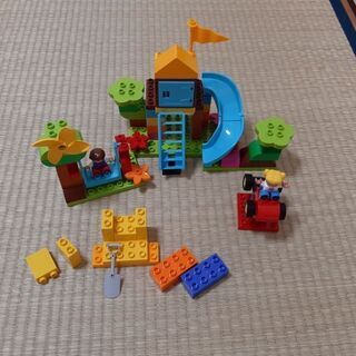 半額　レゴ(LEGO) デュプロ みどりのコンテナスーパーデラッ...