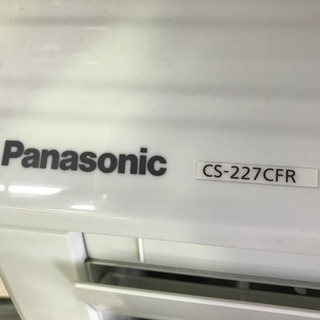 Panasonic CS-227CER-W 2018年製 ルームエアコン Panasonic CS-227CER-W 2018年製 ルームエアコン