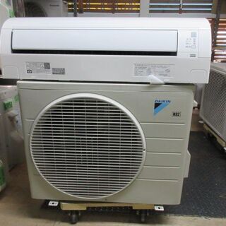 K01553　ダイキン　中古エアコン　主に6畳用　冷2.2kw／暖2.2kw