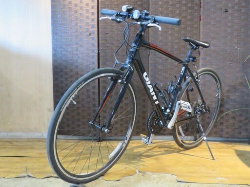 ■GIANT ESCAPE RX3 ジャイアント エスケープ RX3 Mサイズ 24速 ブラック アルミフレーム クロスバイク 自転車 札幌発