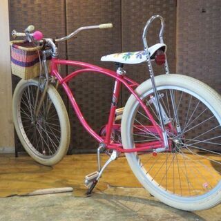 □SCHWINN POISON PINK シュウィン ポイズンピンク 26インチ シングル 