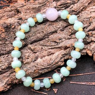 ブレスレット 本翡翠 氷ヒスイ 誕生日プレゼント 縁起物 男女兼用 本物保証