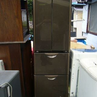 外装小傷有り日立ＰＡＭ冷蔵庫Ｒ－Ｗ３７０・２００７年製３か月保証...