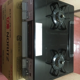 【値下げ】ノーリツ  NW61QVR 13A12A [ガステーブル ホーロートップ水無両面焼きグリル（都市ガス13A12A用右強火タイプ）