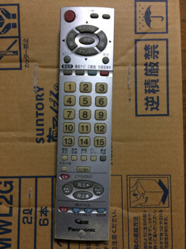 Panasonic プラズマテレビリモコン Downwork 尾張一宮のテレビ アクセサリー の中古あげます 譲ります ジモティーで不用品の処分