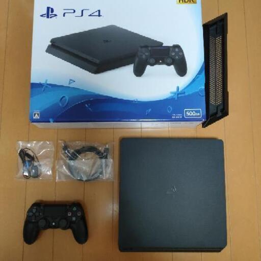 PS4 500GB CUH-2200A B01 縦置きスタンド付