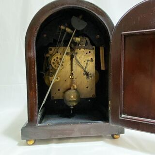 グスタフベッカー GB P14 ウェストミンスター 置時計 アンティーク 1903-1933年 記念品 ドイツ製 ゼンマイ時計 グスタフベッカー GB P14 ウェストミンスター 置時計 アンティーク