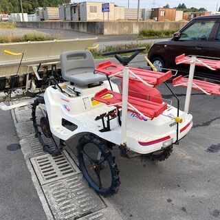 鹿児島市より！ヤンマー　乗用型田植え機！Ｐｅ-1！エンジン始動！リコイル式！4条！格安！