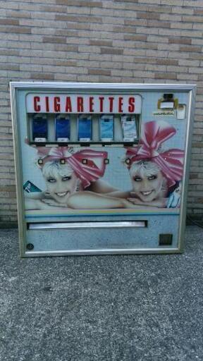 〖昭和☆レトロ〗壁掛け、置き型たばこ自販機５コラム