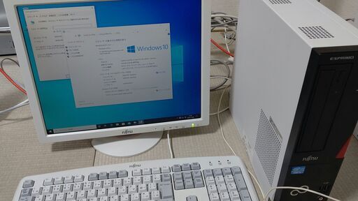 (商談中)富士通　デスクトップ　パソコン　win10pro　ﾒﾓﾘ6G ②