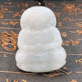 福袋 ネックレス 観音様 本翡翠 氷ヒスイ 誕生日プレゼント 安産祈願