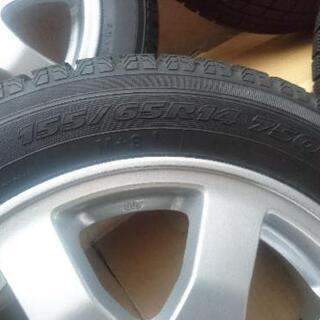 ⛄(終了)冬G5・155/65R14ダイハツ純正アルミ・おまけ付き