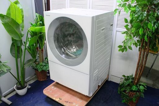 R2220) Panasonic 中古 パナソニック ドラム式 洗濯乾燥機 キューブル NA-VG730L 洗濯７kg  乾燥3.5Kg 2018年製! 洗濯機 店頭取引大歓迎♪