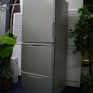 R2240) SHARP 中古 シャープ 3ドア SJ-W352E-S 冷凍冷蔵庫 350L どっち