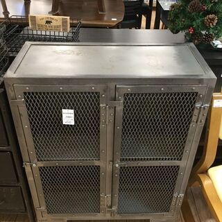 2枚扉ｷｬﾋﾞﾈｯﾄ ﾎﾜｲﾄ 【ﾄﾚﾌｧｸ桶川店】