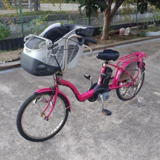新基準電動アシスト自転車　パナソニック　Gyutto ｍini　充電器、バッテリー、鍵2本