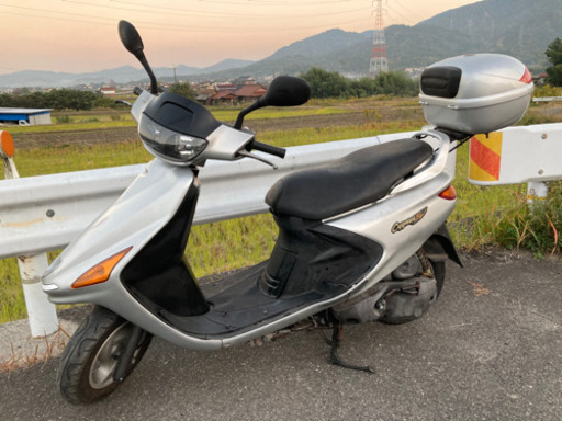 【売約済】実働 BT新品 リアタイヤ新品 キャブOH済 ヤマハ SE07J シグナス125SV 4ストバイク 原付 スクーター