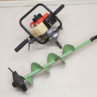 ZENOAH ゼノア EZイージースタート ドリル　穴開けドリル　穴あけ　穴掘り AG230 レッド 氷上釣り　ワカサギ　チカ(D3709ywxY) ZENOAH ゼノア EZイージースタート ドリル 穴開けドリル 穴あけ 穴掘り