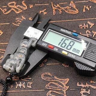 本翡翠 ペンダント ネックレス 虎 ミャンマー産 ヒスイ A貨 烏鶏種